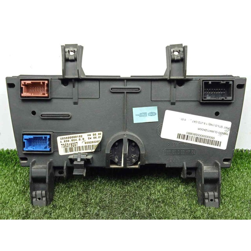 Recambio de mando climatizador para fiat stilo (192) 1.9 jtd cat referencia OEM IAM 735319257  