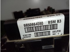 Recambio de centralita check control para peugeot 206 cc 1.6 16v cat referencia OEM IAM 9650664080-BSMB3 BSMB3  2
