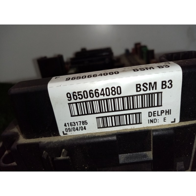 Recambio de centralita check control para peugeot 206 cc 1.6 16v cat referencia OEM IAM 9650664080-BSMB3 BSMB3 