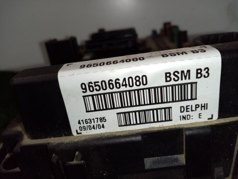 Recambio de centralita check control para peugeot 206 cc 1.6 16v cat referencia OEM IAM 9650664080-BSMB3 BSMB3 