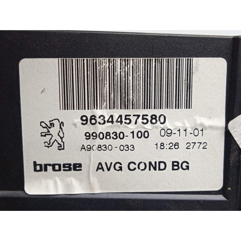 Recambio de motor elevalunas delantero izquierdo para peugeot 307 (s1) 1.6 16v cat referencia OEM IAM 0130821767-9634457580 ELEC