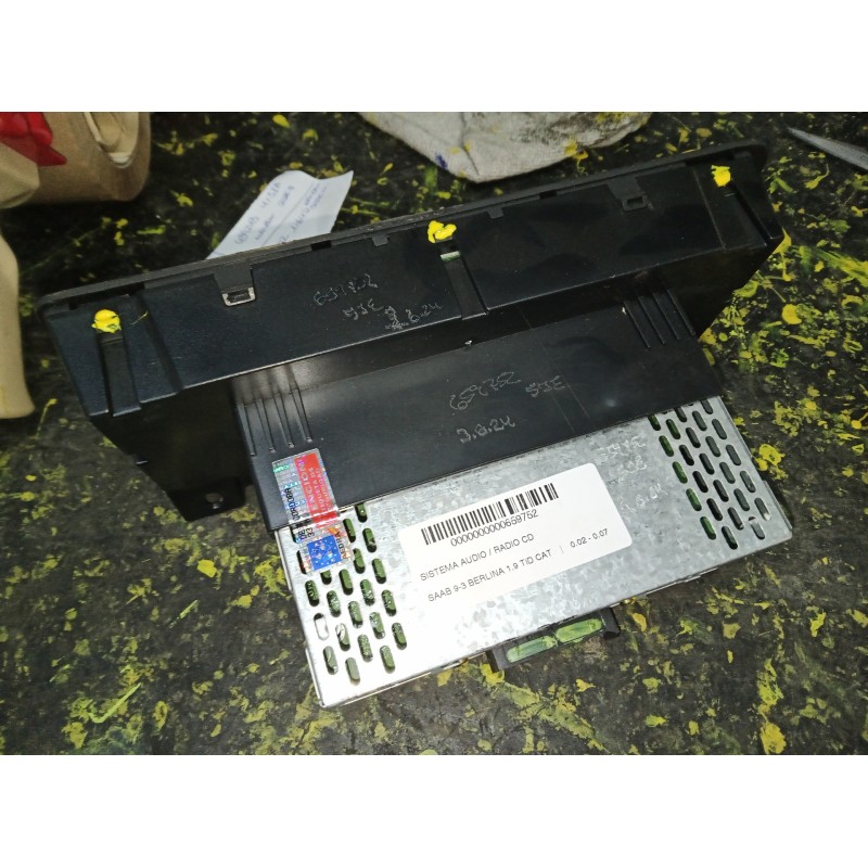 Recambio de sistema audio / radio cd para saab 9-3 berlina 1.9 tid cat referencia OEM IAM 12761293-12761293AA  