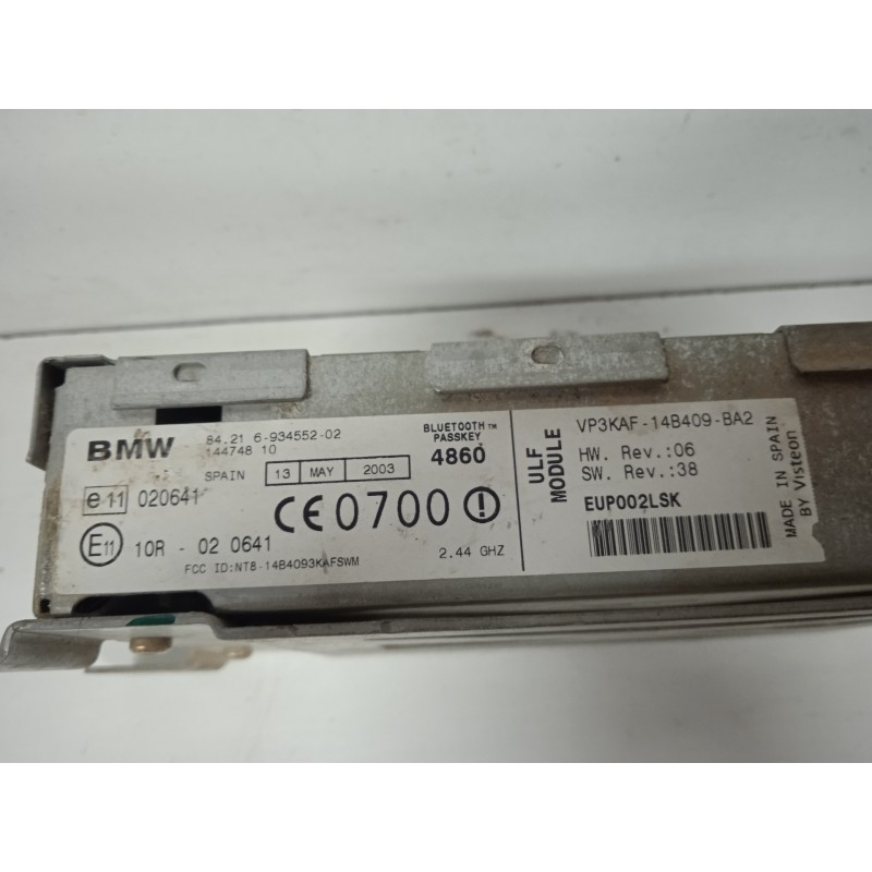 Recambio de modulo electronico para bmw x5 (e53) 3.0 24v turbodiesel cat referencia OEM IAM 8421693455202-14474810  