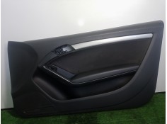 Recambio de guarnecido puerta delantera derecha para audi a5 coupe (8t) 2.7 v6 24v tdi referencia OEM IAM 8T186710624A  