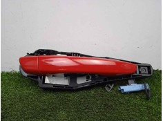 Recambio de maneta exterior trasera derecha para opel crossland x 1.2 referencia OEM IAM 9686433680 ROJO 