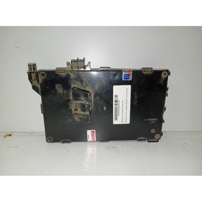 Recambio de centralita check control para renault clio ii fase ii (b/cb0) 1.5 dci diesel referencia OEM IAM 8200207135-P82002071