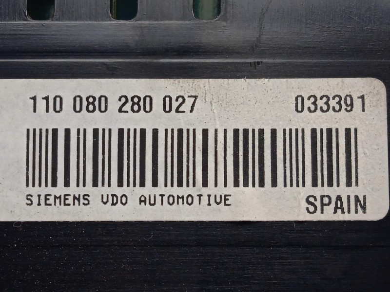 Recambio de cuadro instrumentos para seat leon (1p1) 1.9 tdi referencia OEM IAM 1P0920823G-110080280027  