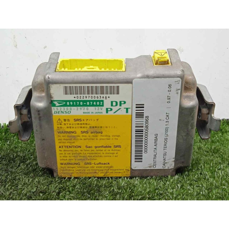 Recambio de centralita airbag para daihatsu terios (j100) 1.3 cat referencia OEM IAM 8917087402-1523002970 DENSO 