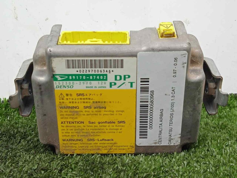 Recambio de centralita airbag para daihatsu terios (j100) 1.3 cat referencia OEM IAM 8917087402-1523002970 DENSO 