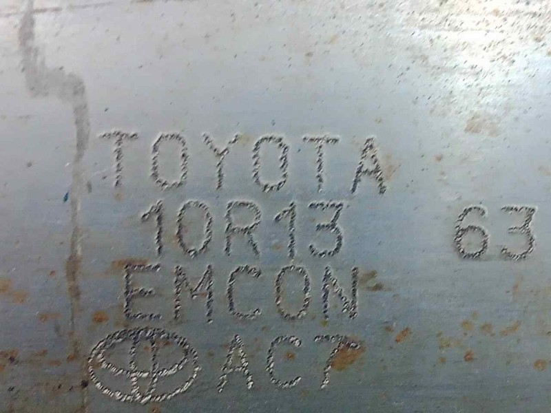 Recambio de catalizador para toyota avensis (t27) 2.2 d-4d cat referencia OEM IAM 10R13  