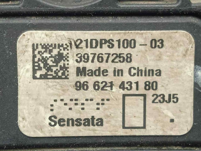 Recambio de sensor para peugeot expert kasten 1.6 hdi fap referencia OEM IAM 9662143180-39767258  