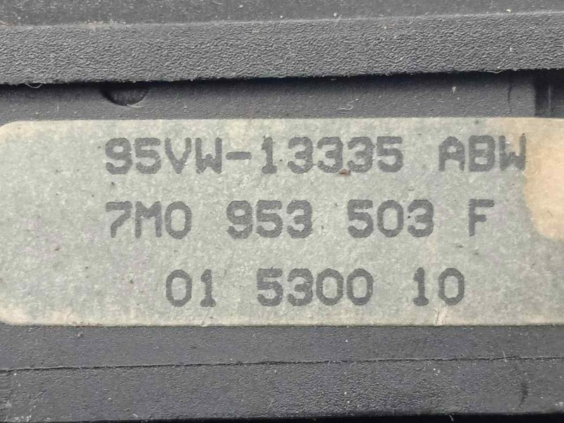 Recambio de mando luces para seat alhambra (7v8) 1.9 tdi referencia OEM IAM 7M0953503F  