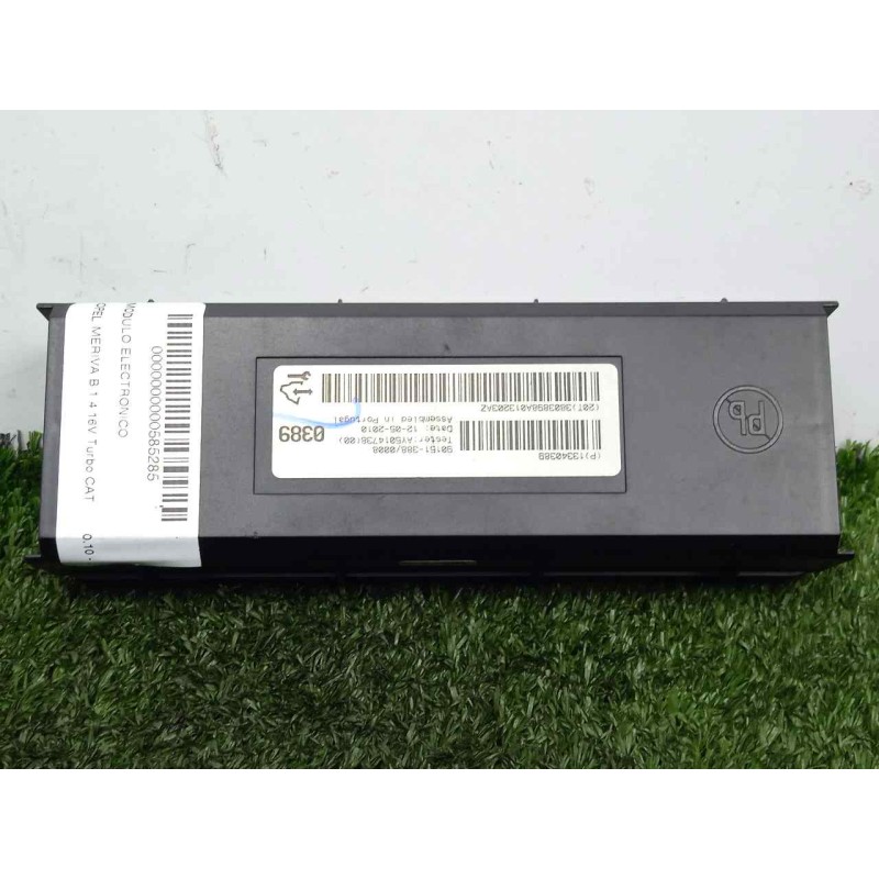 Recambio de modulo electronico para opel meriva b 1.4 16v turbo cat referencia OEM IAM 13340389-901513880008  