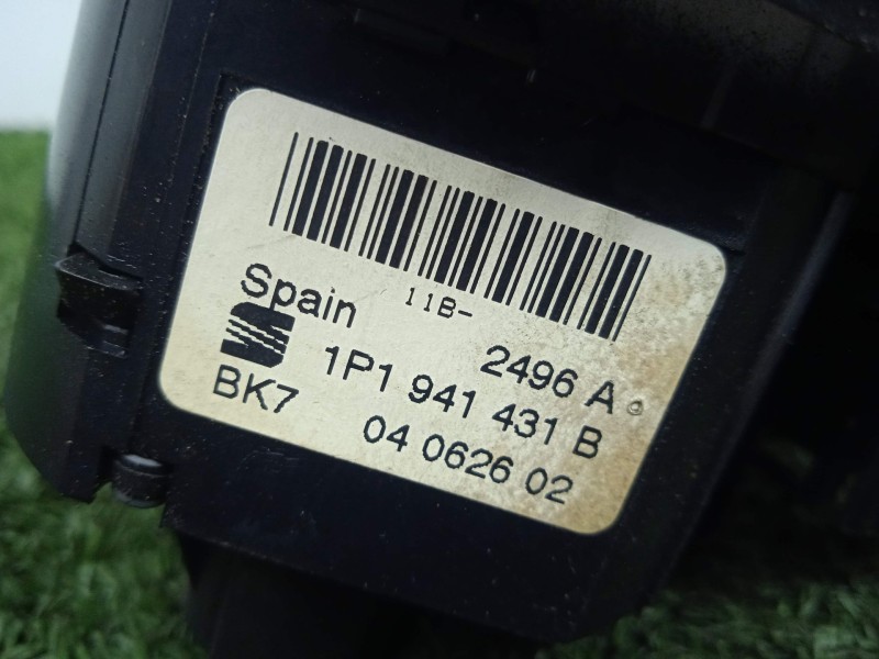 Recambio de interruptor luces para seat leon (1p1) 1.9 tdi referencia OEM IAM 1P1941431B 2.ANTINIEBLAS 
