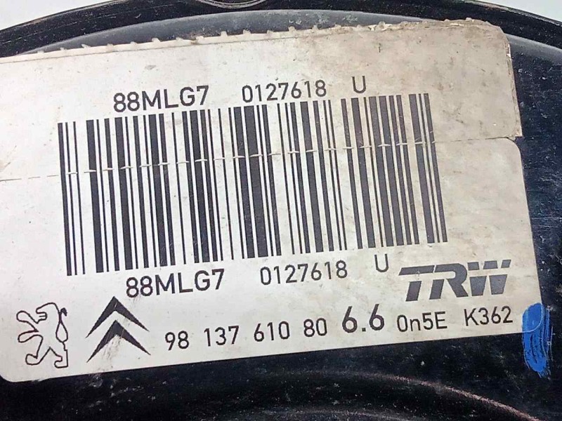 Recambio de servofreno para opel crossland x 1.2 referencia OEM IAM 9813761080-88MLG7 TRW 