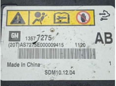 Recambio de centralita airbag para opel meriva b 1.4 16v turbo cat referencia OEM IAM 13577275-SDM101204   2