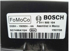 Recambio de resistencia calefaccion para ford mondeo lim. 1.5 ecoboost cat referencia OEM IAM DG9H19E624AA-F011500104 3+2.PINES  2
