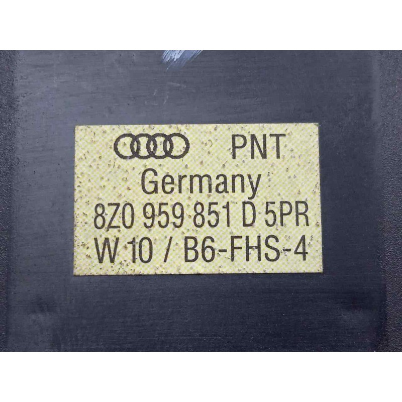 Recambio de mando elevalunas delantero izquierdo para audi a4 berlina (8e) 1.9 tdi referencia OEM IAM 8Z0959851D 4.BOTONES 