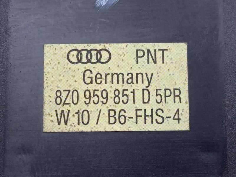 Recambio de mando elevalunas delantero izquierdo para audi a4 berlina (8e) 1.9 tdi referencia OEM IAM 8Z0959851D 4.BOTONES 