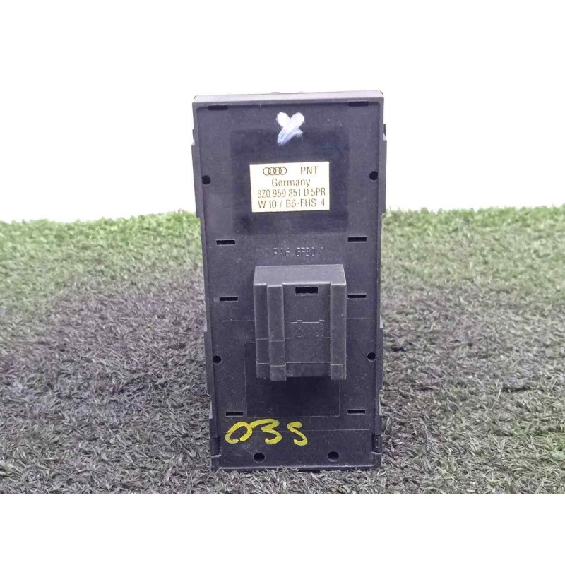 Recambio de mando elevalunas delantero izquierdo para audi a4 berlina (8e) 1.9 tdi referencia OEM IAM 8Z0959851D 4.BOTONES 