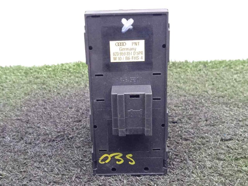 Recambio de mando elevalunas delantero izquierdo para audi a4 berlina (8e) 1.9 tdi referencia OEM IAM 8Z0959851D 4.BOTONES 