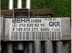 Recambio de resistencia calefaccion para mercedes-benz clase e (w210) berlina diesel 3.0 turbodiesel cat referencia OEM IAM 2108 2