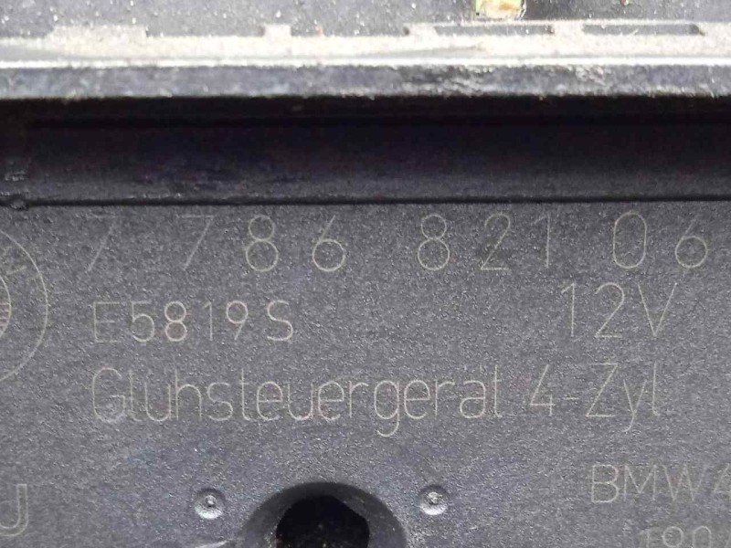 Recambio de caja precalentamiento para bmw serie 3 touring (e46) 2.0 16v diesel cat referencia OEM IAM 778682106  