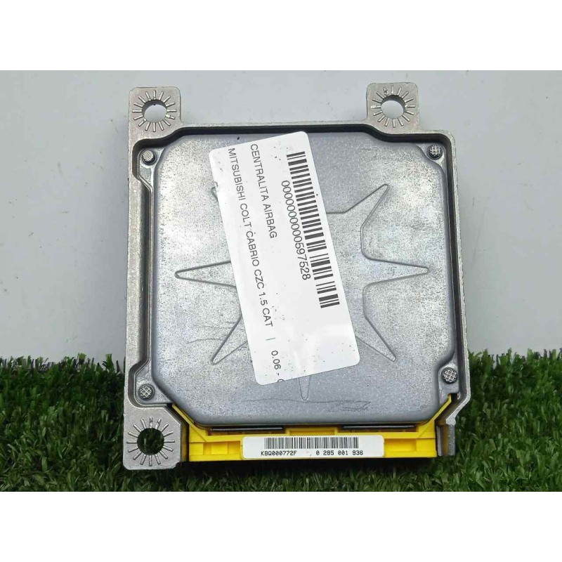 Recambio de centralita airbag para mitsubishi colt cabrio czc 1.5 cat referencia OEM IAM 0285001936-9807870010  