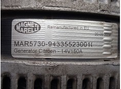 Recambio de alternador para peugeot 307 break/sw (s2) 2.0 hdi referencia OEM IAM 943355230010-MAR5730 MAGNETI MARELLI 150AH - PO 2