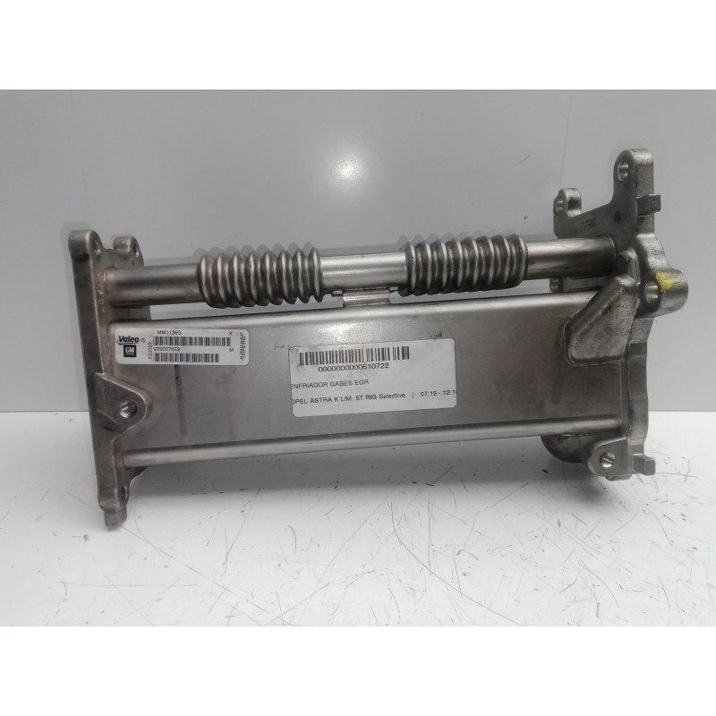 Recambio de enfriador gases egr para opel astra k lim. 5türig selective referencia OEM IAM MM1136G-V29007672 VALEO 