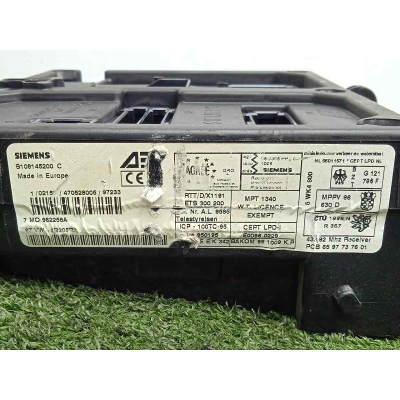 Recambio de centralita check control para volkswagen sharan (7m8) 1.9 tdi referencia OEM IAM S108145200C-7M0962258A  