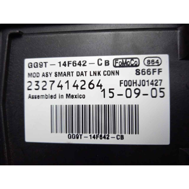 Recambio de modulo electronico para ford mondeo lim. 1.5 ecoboost cat referencia OEM IAM GG9T14F642CB  