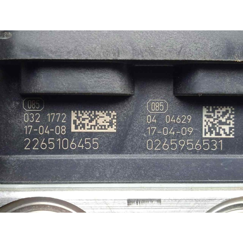 Recambio de abs para nissan qashqai (j11) 1.6 dci turbodiesel cat referencia OEM IAM 0265956531-2265106455-476604EA1E BOSCH 