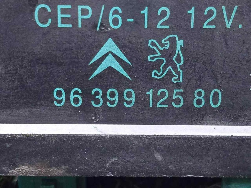 Recambio de caja precalentamiento para citroën c5 berlina 2.0 hdi referencia OEM IAM 9639912580  