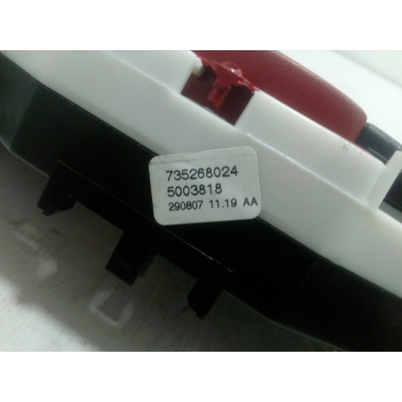 Recambio de warning para fiat punto berlina (188) 1.2 cat referencia OEM IAM 0735268024-5003818 SIN USAR 