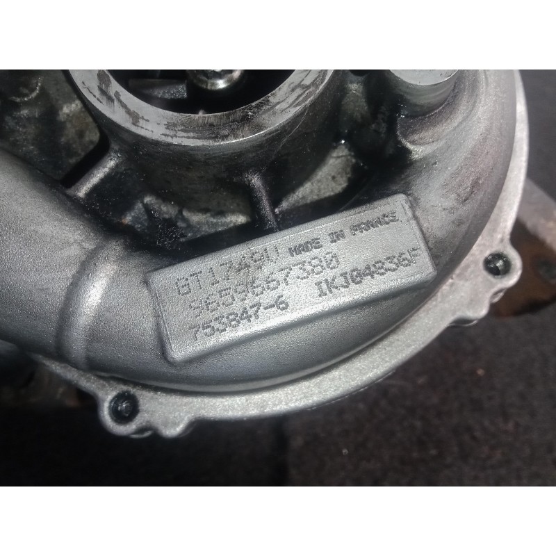 Recambio de turbocompresor para volvo s40 berlina 2.0 diesel cat referencia OEM IAM 7538476-9659667380-11900177  