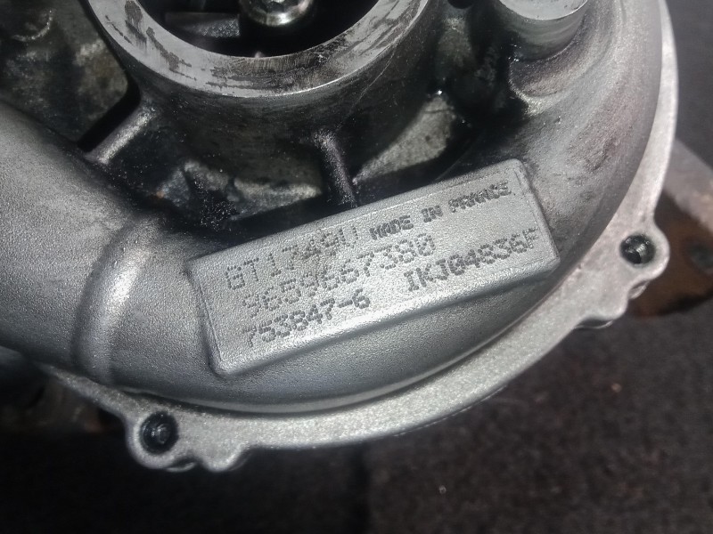 Recambio de turbocompresor para volvo s40 berlina 2.0 diesel cat referencia OEM IAM 7538476-9659667380-11900177  