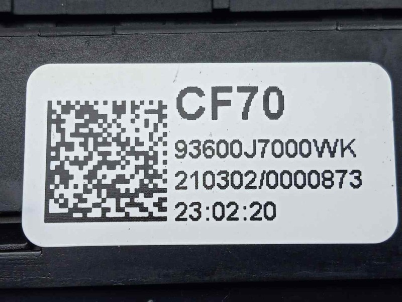 Recambio de warning para kia ceed 1.0 tgdi cat referencia OEM IAM 93600J7000WK  