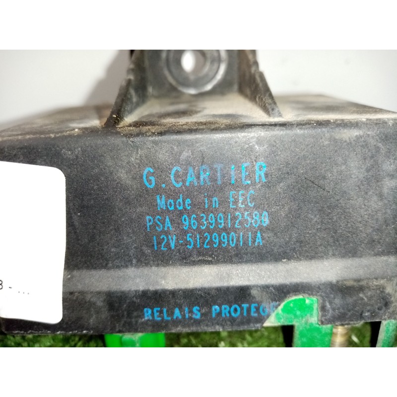 Recambio de caja precalentamiento para peugeot 206 berlina 1.9 diesel referencia OEM IAM 9638931980  