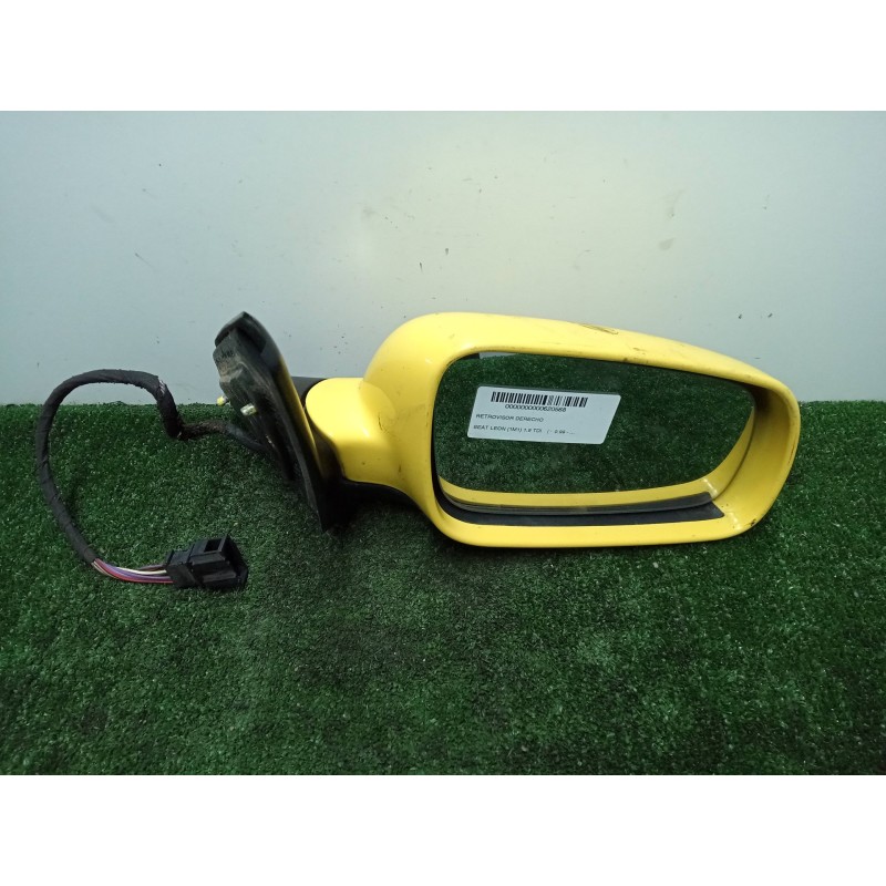 Recambio de retrovisor derecho para seat leon (1m1) 1.9 tdi referencia OEM IAM SINREFERENCIA ELECTRICO - 8.CABLES AMARILLO - GRA