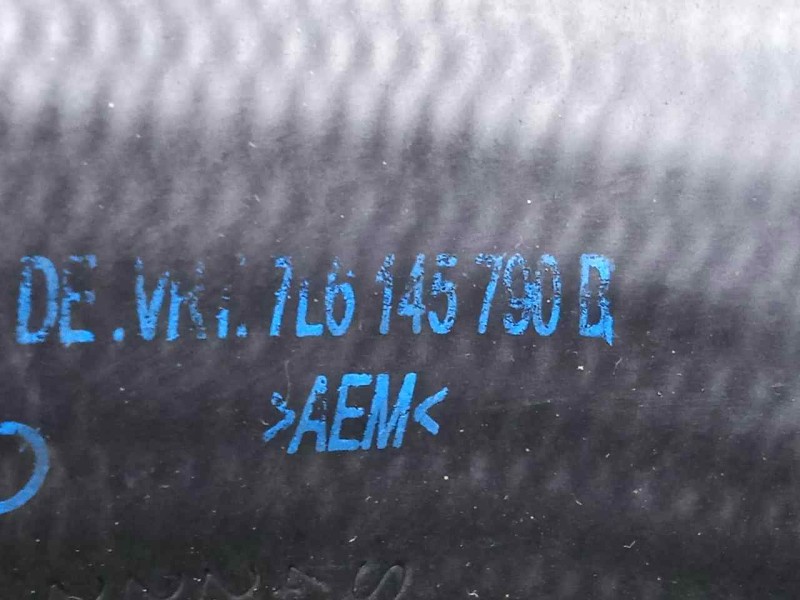 Recambio de tubo presion turbocompresor para volkswagen touareg (7la) 2.5 tdi referencia OEM IAM 7L6145790D FLEXIBLE 