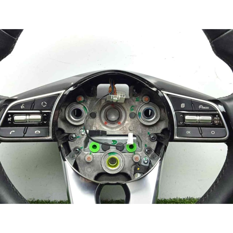 Recambio de volante para kia ceed 1.0 tgdi cat referencia OEM IAM 56100J7640SA1 CUERO.NEGRO 