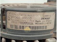 Recambio de alternador para citroën c1 1.0 cat (384f) referencia OEM IAM 270600Q010-MS1022118730 POLEA.FIJA - 6.CANALES 70AH - D 2