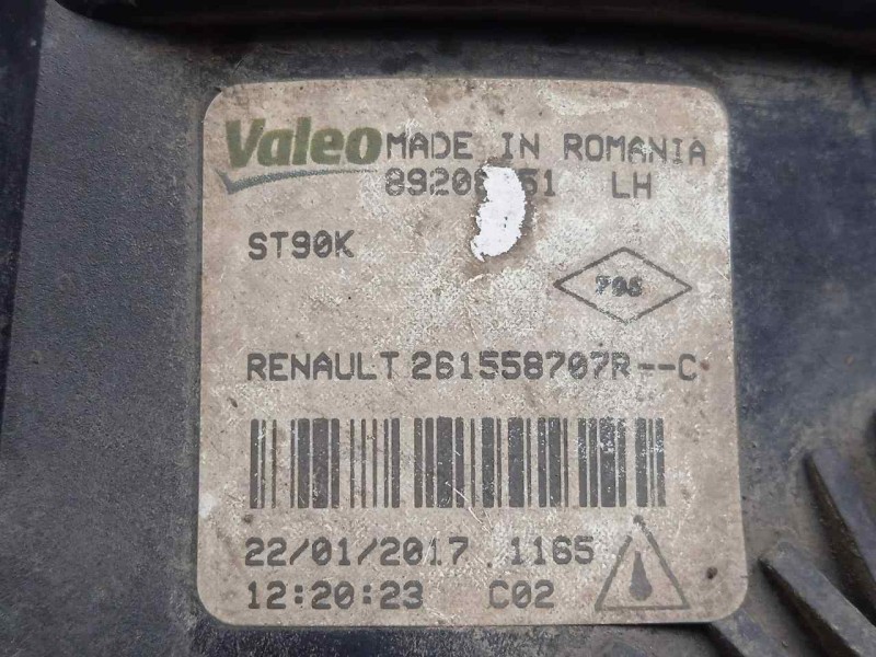Recambio de faro antiniebla izquierdo para fiat talento kombi (296) l1h1 1,0t basis (m1) referencia OEM IAM 261558707R  