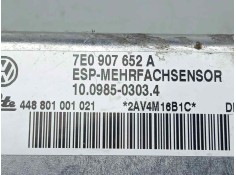 Recambio de centralita esp para volkswagen touareg (7la) 2.5 tdi referencia OEM IAM 10098503034-7E0907652A 4.PINES ATE 2