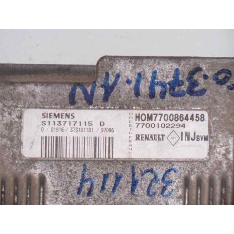 Recambio de centralita motor uce para renault laguna (b56) 1.8 referencia OEM IAM S113717115DHOM77008644587700102294  