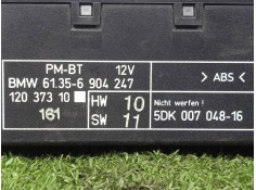 Recambio de modulo electronico para bmw serie 7 (e38) 3.0 24v turbodiesel cat referencia OEM IAM 61356904247-12037310-5DK0070481 2