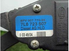 Recambio de potenciometro pedal para volkswagen touareg (7la) 2.5 tdi referencia OEM IAM 7L6723507-6PV00777024 6.PINES HELLA 2