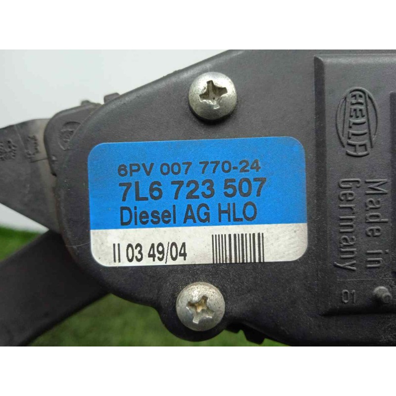 Recambio de potenciometro pedal para volkswagen touareg (7la) 2.5 tdi referencia OEM IAM 7L6723507-6PV00777024 6.PINES HELLA