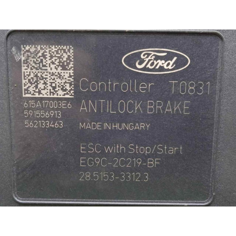 Recambio de abs para ford mondeo lim. 1.5 ecoboost cat referencia OEM IAM 28515333123-25022005294-EG9C2C405EG ATE 